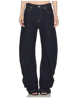 Halo Banana Twist Flare Jean - Blue