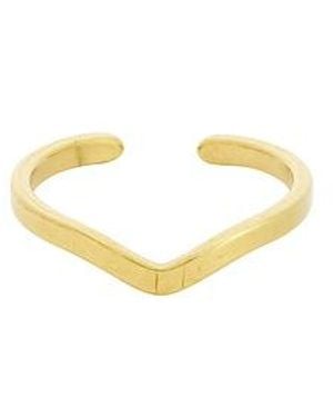 petit moments Anillo Isla En Color Oro Metálico Talla - Multicolor