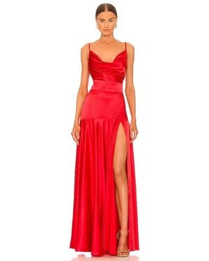Bronx and Banco X Revolve Leo Maxi Dress - Red