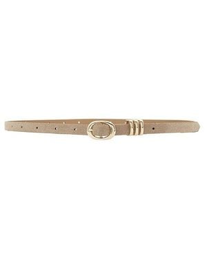 Ettika Classic Skinny Belt Belt - White