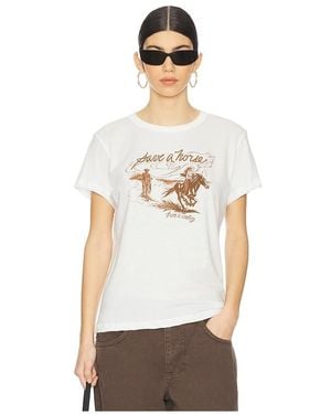 EB DENIM X Revolve Save A Horse Tee - Natural