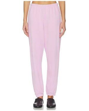 PERFECTWHITETEE French Terry Easy Sweatpant - Pink