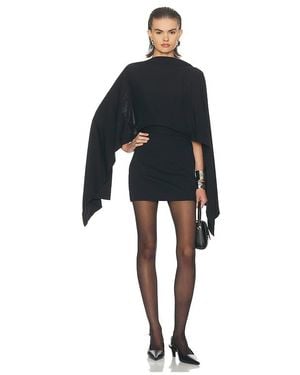 Helsa The Disco Mini Dress - Black