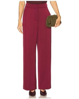 Jonathan Simkhai Kyra Wide Leg Pant - Red