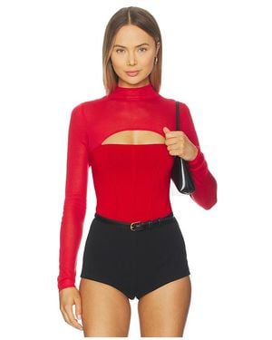 Fleur du Mal Kate Bodyuit - Red