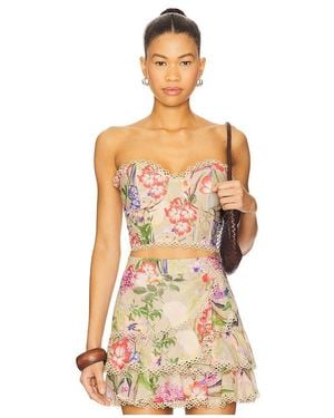 Charo Ruiz Top Sin Tirantes Bio En Talla (También En S) - Multicolor