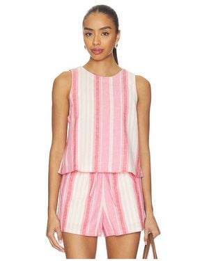 Beach Riot Dollie Sleeveless Top - Pink