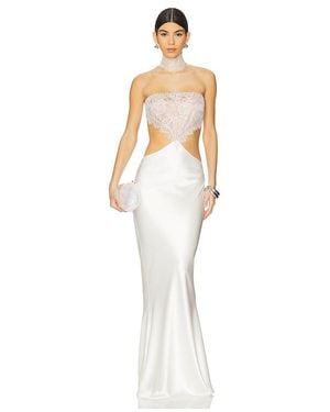 retroféte Lucie Dress - White