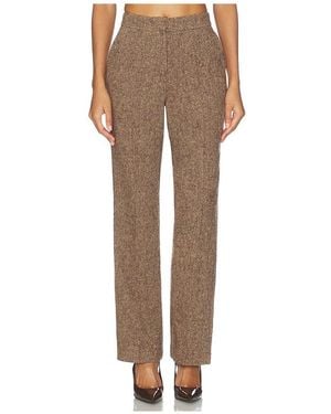 ALIGNE Lena Wool Trouser - Natural