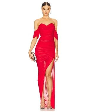 Nookie Dita Mesh Gown - Red