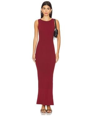 WeWoreWhat Maxikleid Flutter Muscle Tank - Rot