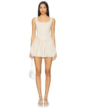 TACH Abby Linen Dress - Natural