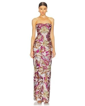 Bronx and Banco Dahlia Maxi Dress - White