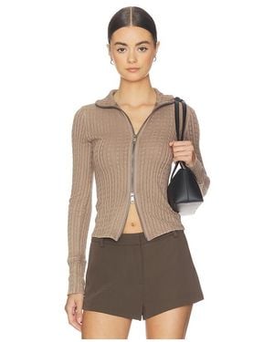 Free People Reissverschlussjacke Brunch Girl - Mehrfarbig