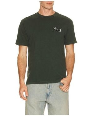 Museum of Peace & Quiet Diner T-Shirt - Green