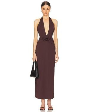 Maygel Coronel Lirio Maxi Dress - Purple