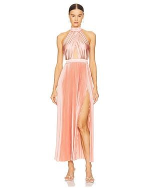 L'idée Renaissance Split Gown - Pink