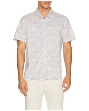 Vintage Summer Performance Tech Shirt - White