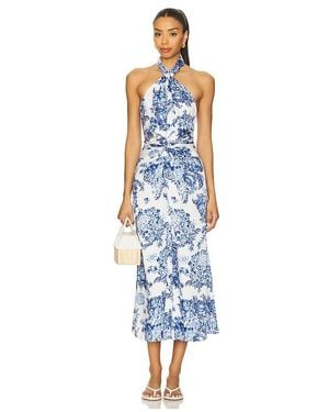 Cinq À Sept Vestido Midi Coli En Color Azul Talla En