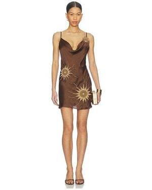 Leslie Amon Galli Mini Dress - Natural