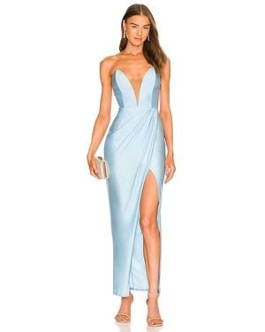 Michael Costello X Revolve Jake Gown - Blue