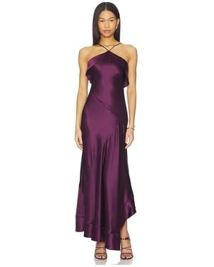 Acler Marara Maxi Dress - Purple