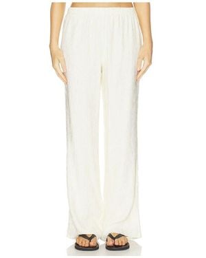 Anine Bing Aden Pant - White