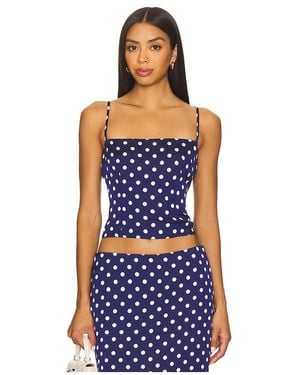 MORE TO COME Annie Cami Top - Blue