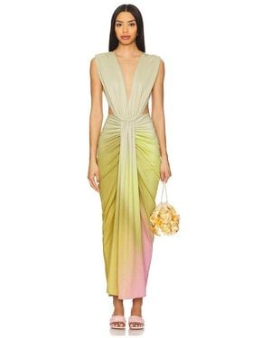 Baobab Vestido Nia En Color Oro Metálico Talla (También En S) - Amarillo