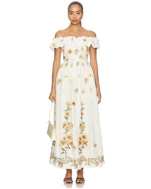 Agua Bendita Espliego Promesa Dress - White