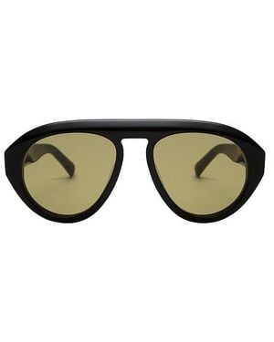 Elisa Johnson Val Sunglasses - Green