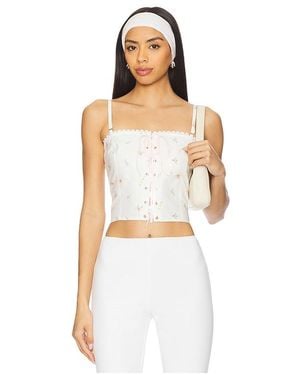 Tyler McGillivary Franny Corset - White