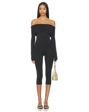 superdown Yuna Capri Jumpsuit - Black