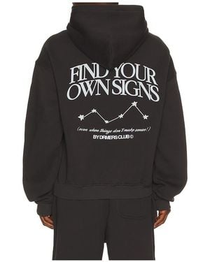 DRMERS CLUB Find Your Own Signs Hoodie - Black