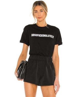 DEPARTURE Absofuckinglutley Tee - Black