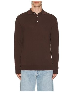 Beams Plus Knit Polo - Natural