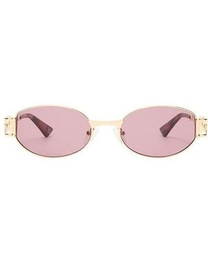 Le Specs Gafas De Sol Forbidden En Color Oro Metálico Talla - Rosa