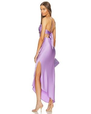 Michael Costello X Revolve Cassie Midi Dress - Purple