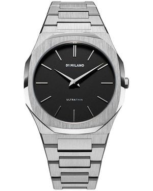 D1 Milano Uhr Ultra Thin - Schwarz