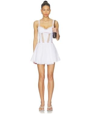 Charo Ruiz Gardenia Short Dress - White