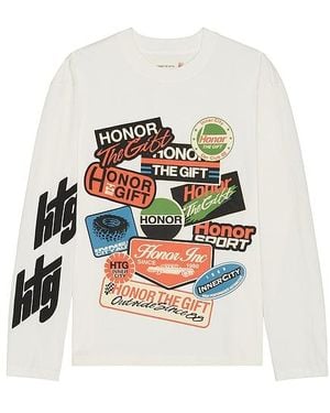 Honor The Gift Fuel Long Sleeve Tee - White