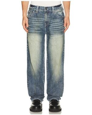 TRUE RELIGION Bobby Big T Flap Jeans - Blue