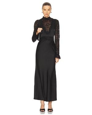 Elliatt Margot Long Sleeve Gown - Black