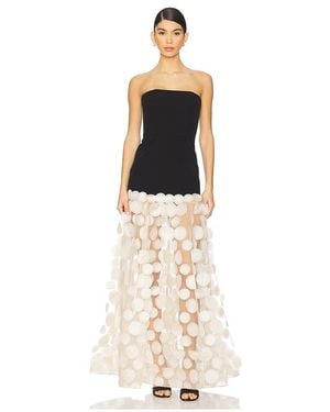 Bronx and Banco Harper Strapless Gown - Natural