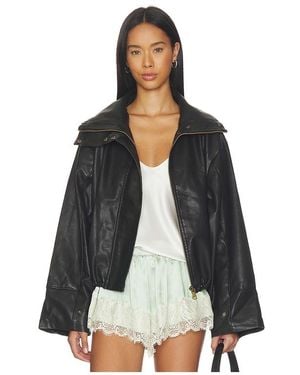 Lioness Jacke Shoreline Funnel - Schwarz