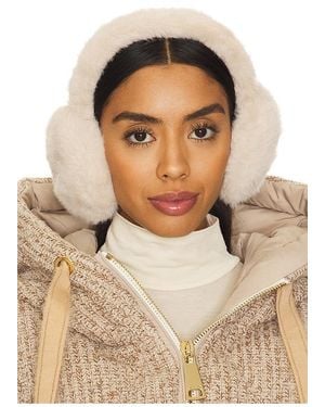 Hat Attack Faux Fur Earmuff - White