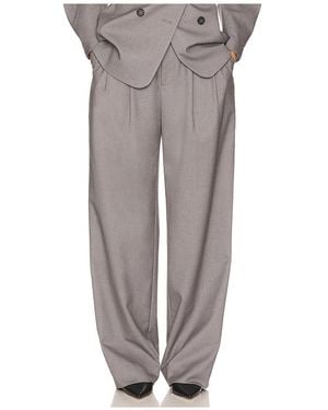 Helsa Pantalón Con Trabillas Stilo En Talla En - Gris