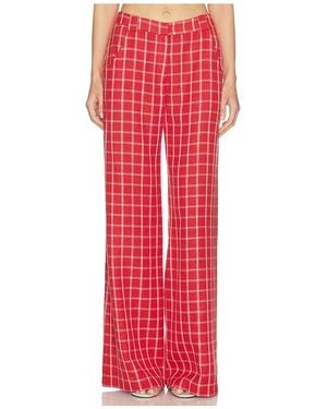 Amanda Uprichard Saddler Trousers - Red