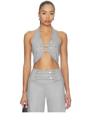 BY.DYLN X Revolve Emmett Top - White