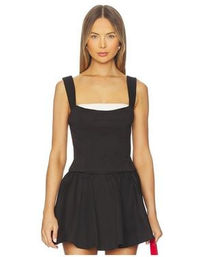 MAJORELLE Adria Top - Black